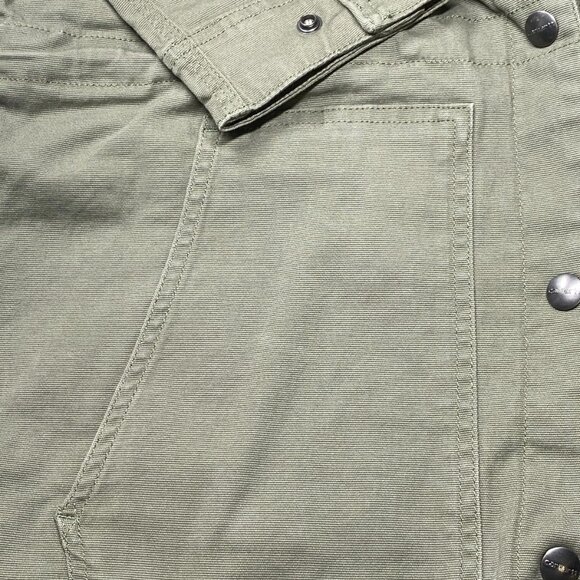 Carhartt Women's Relaxed Fit Canvas Jacket Dusty Olive Size M - Picture 3 of 9